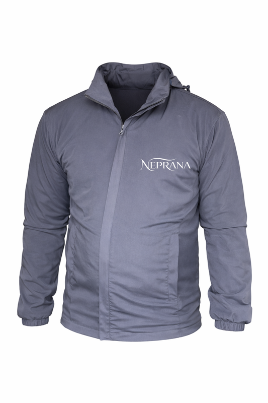 Lightweight Hooded Windbreaker Jacket