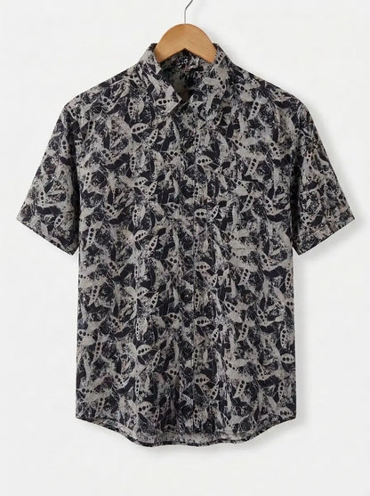 Drift Abstract Print Shirt