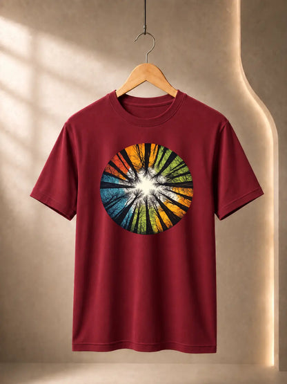 Soft Feel Premium T-Shirt | Forest | Maroon