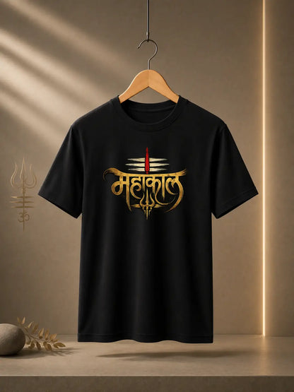 Soft Feel Premium T-Shirt | Mahakal | Black