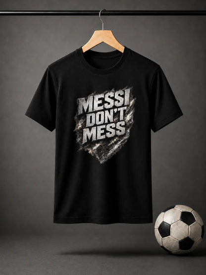Soft Feel Premium T-Shirt | Messi | Black