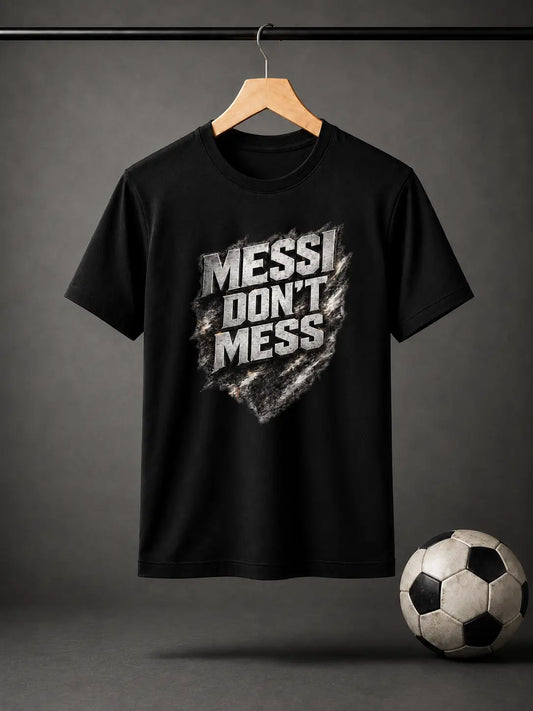Soft Feel Premium T-Shirt | Messi | Black