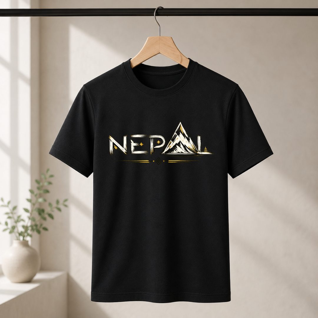 NEPAL Minimalist Graphic T-Shirt