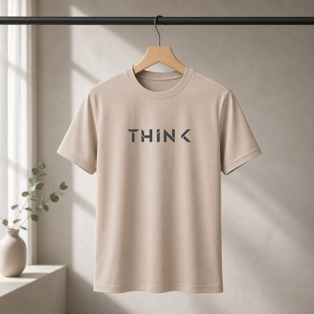 THINK Minimalist Graphic T-Shirt