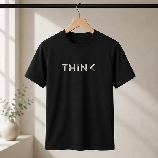 THINK Minimalist Graphic T-Shirt