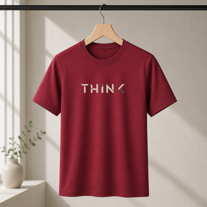 THINK Minimalist Graphic T-Shirt